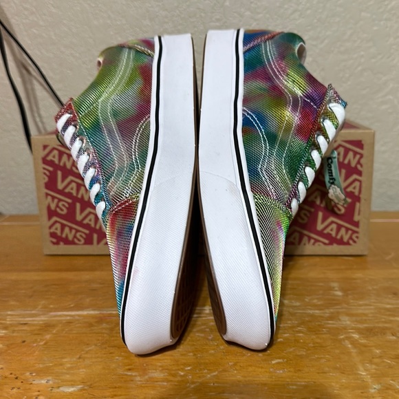 Vans ComfyCush old skool In bloom multiple true white Men’s 7 or women’s size8.5 - Picture 4 of 10